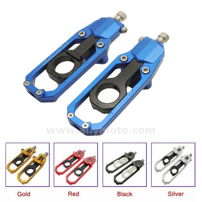 138 Suzuki Gsxr1000 Chain Adjusters Tensioners Cnc Aluminum Gsxr 1000 2009-2013@5